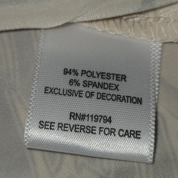 Unity World Wear Womens Medium Top Stretch Flowy Slinky Asymmetric Art to Wear - Picture 12 of 13